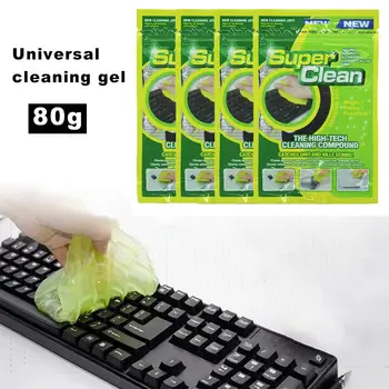 

Magic Dust Cleaner Compound Super Clean Slimy Gel For Phone Cameras Laptop Pc Computer Keyboard Cleaner Car Clean Care