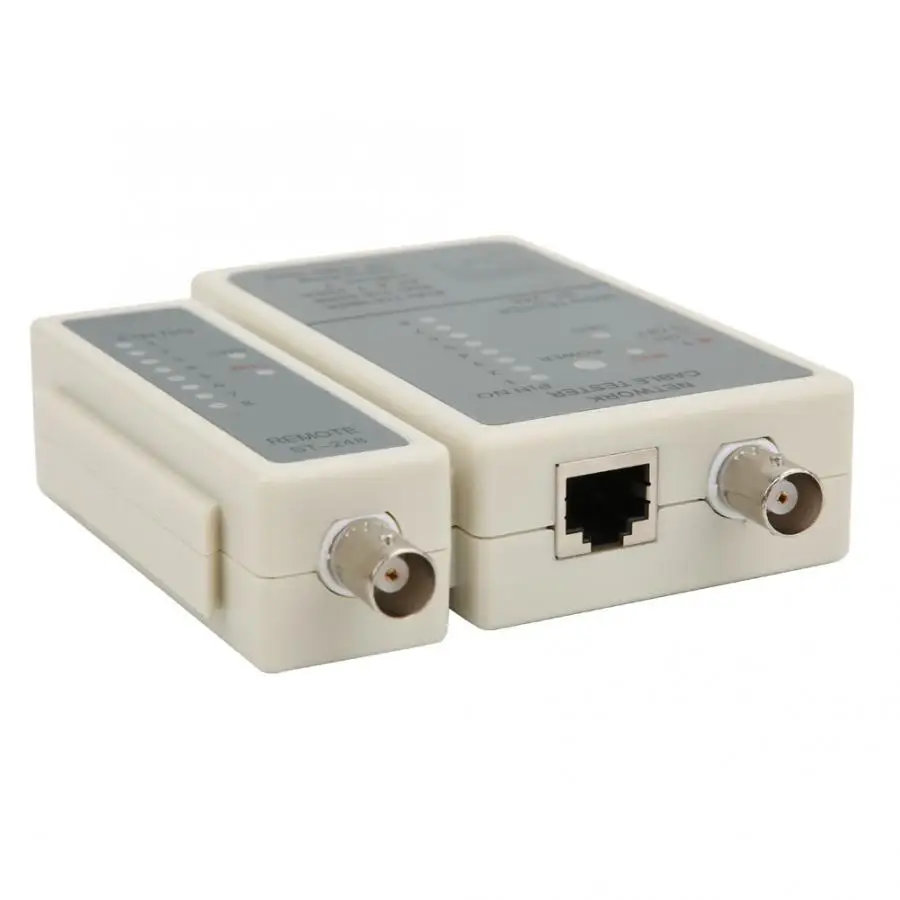 Сетевой коаксиальный кабельный тестер RJ45/RJ12/RJ11 LAN Кабельный тестер инструмент поиска линии