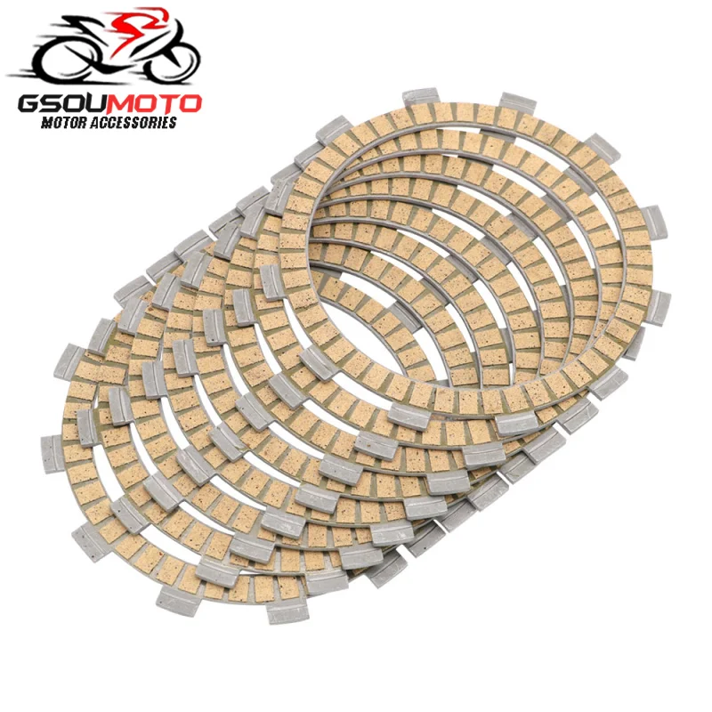 

Motorcycle Engine Parts Friction Clutch Plates Set For Yamaha YZFR6 YZF R6 600 YZF600 YZF-600 1999 2000 2001 2002 2003 2004 2005