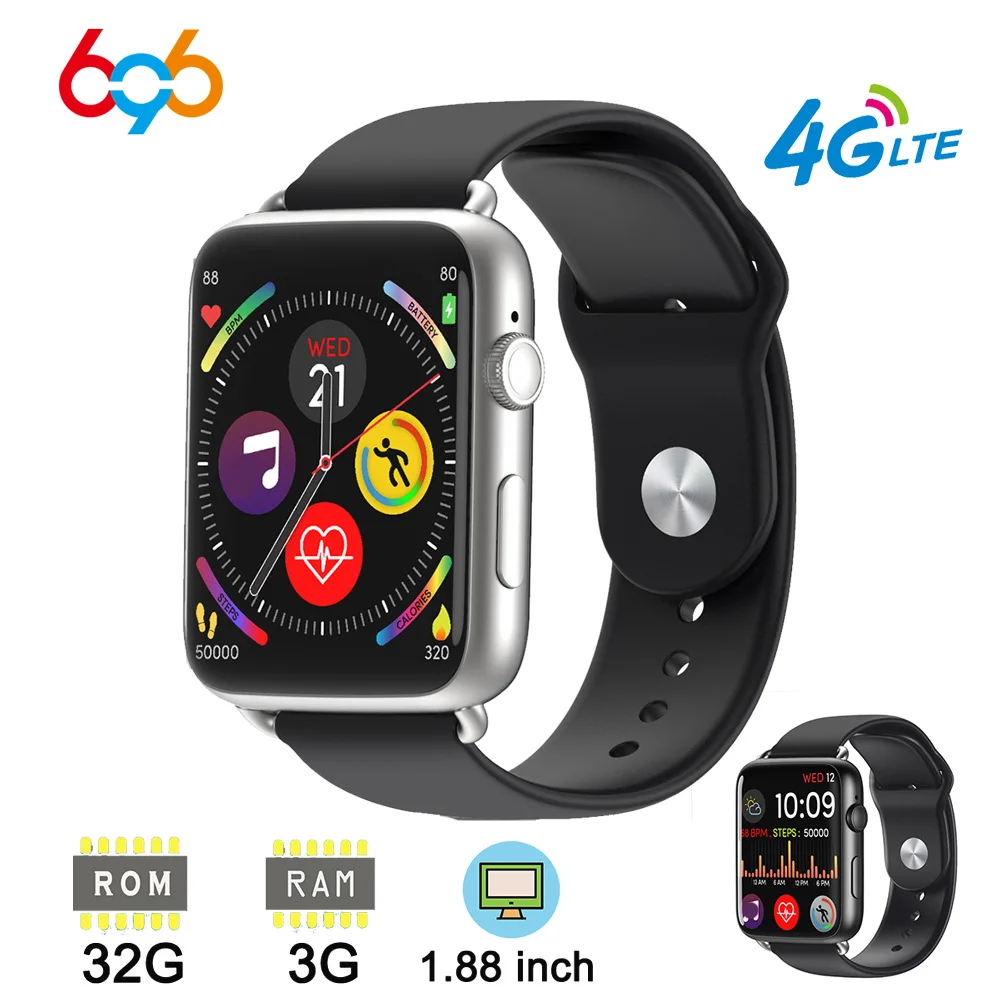 DM20 Smart Watch 4G LTE Android 7.1 Smartwatch 3GB