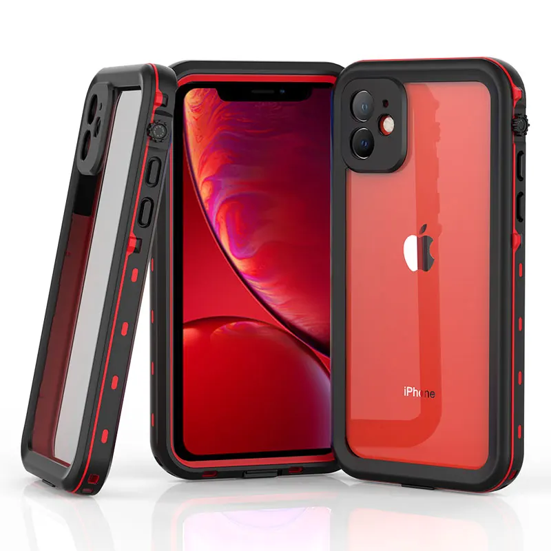 Redpepper Full Sealed Underwater Case For iPhone 13 Pro Max Mini Waterproof Shockproof Diving Cover for iPhone 11 12 XS XR SE3 iphone 12 pro max leather case