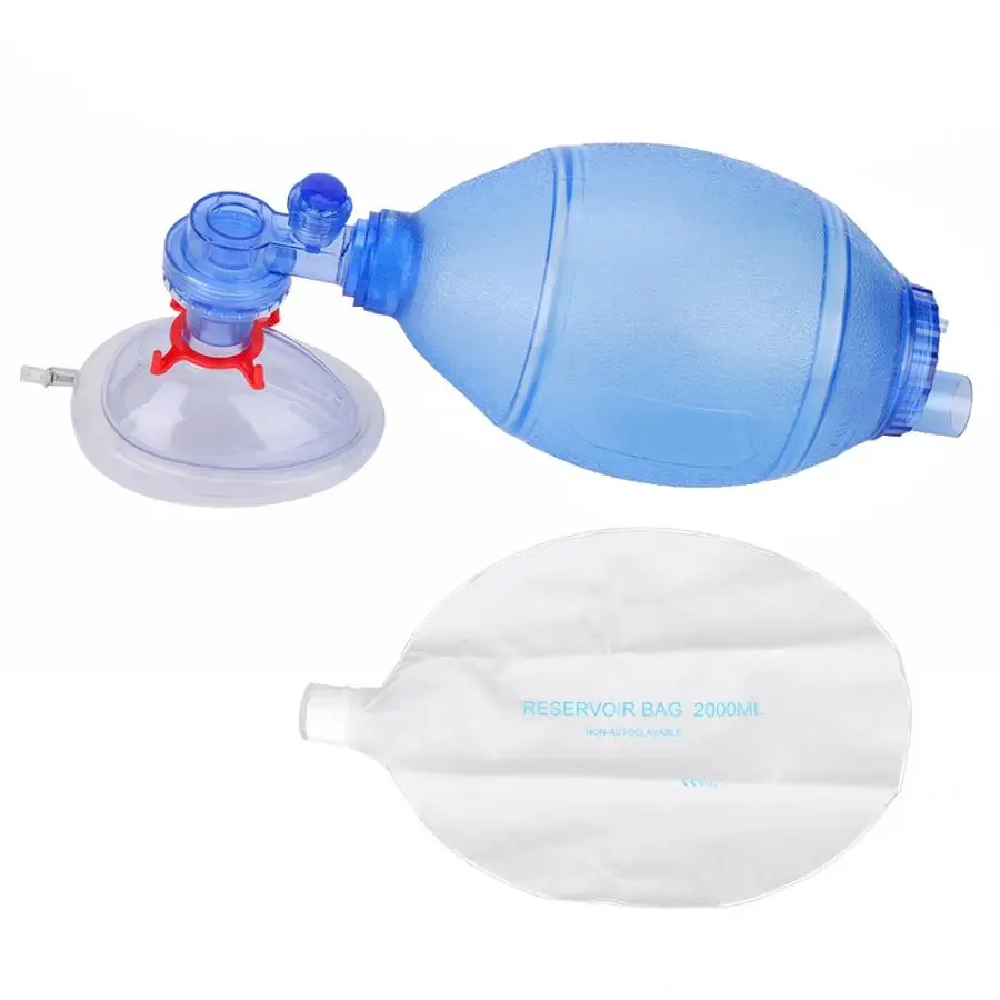 Кислородная Маска Ambu Bag простой самопомогающий ручной реаниматор кислородная
