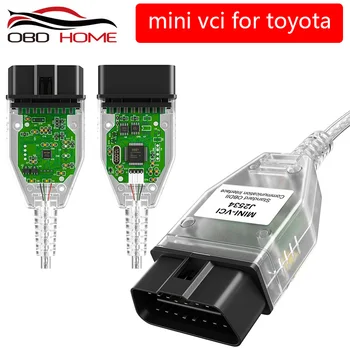 

OBD2 V14.20.019 Version MINI VCI Interface FOR TOYOTA TIS Techstream mini-vci FT232RL Chip J2534 OBDII OBD2 diagnostic tool