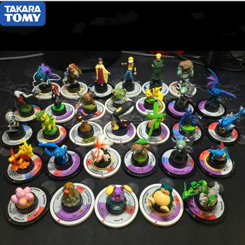 

20pcs No repetition Takara Tomy pokemon pokeball 4cm/7cm PVC Toys Bedroom Furnishings for Children Gift