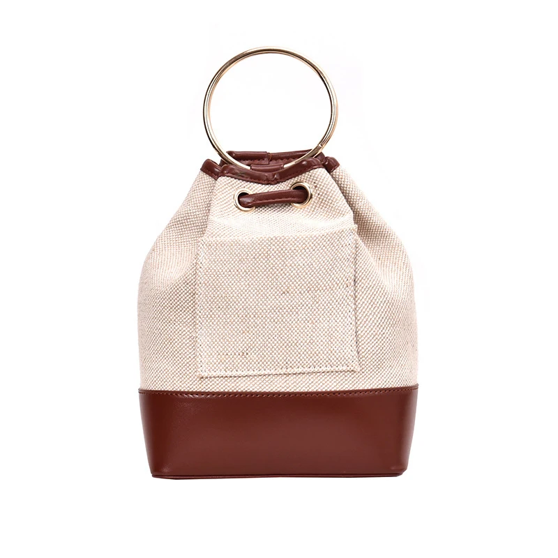 

Mini Backpack Women PU+canvas Leather Shoulder Bag For Teenage Girls Kids Multi-Function Small Bagpack Female School Backpack