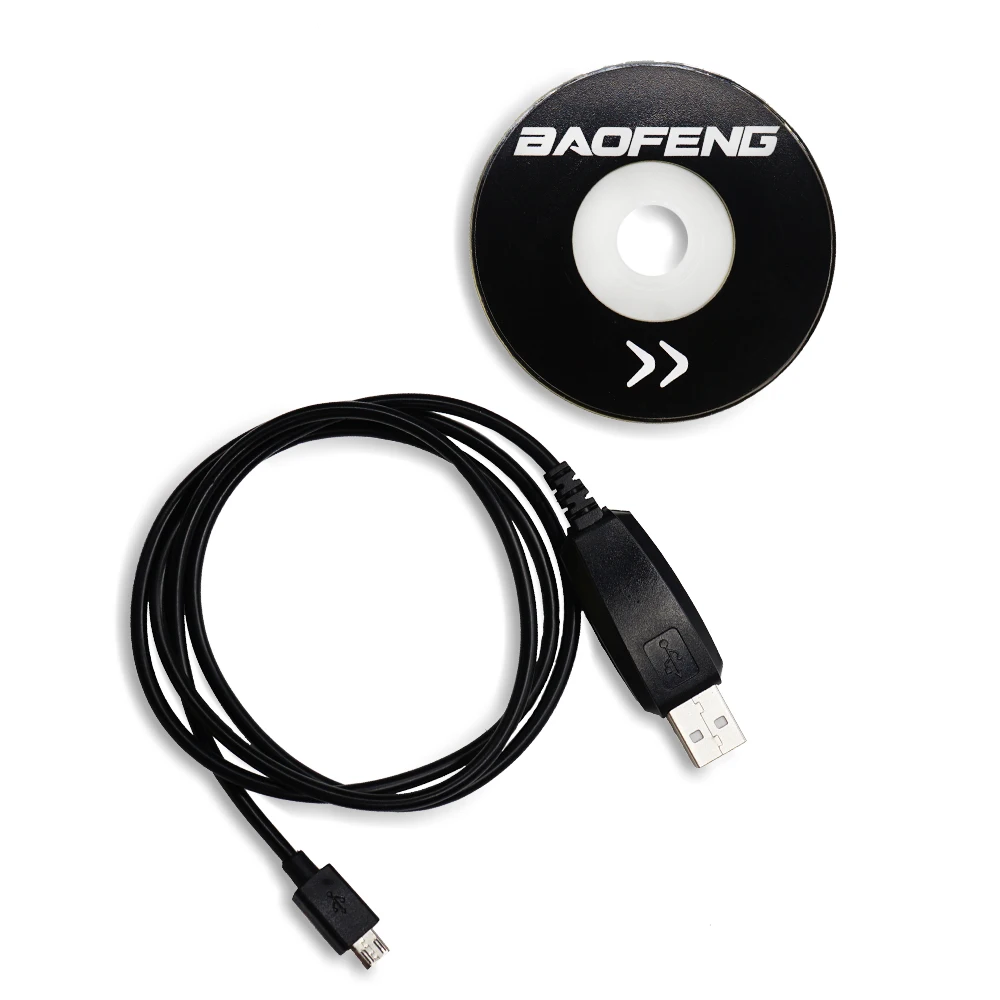 BAOFENG BF T1 USB Кабель для программирования с CD программным обеспечением Baofeng Walkie Talkie
