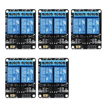 

5pcs 5V channel relay module with optocoupler for ARM Arduino of PIC AVR DSP