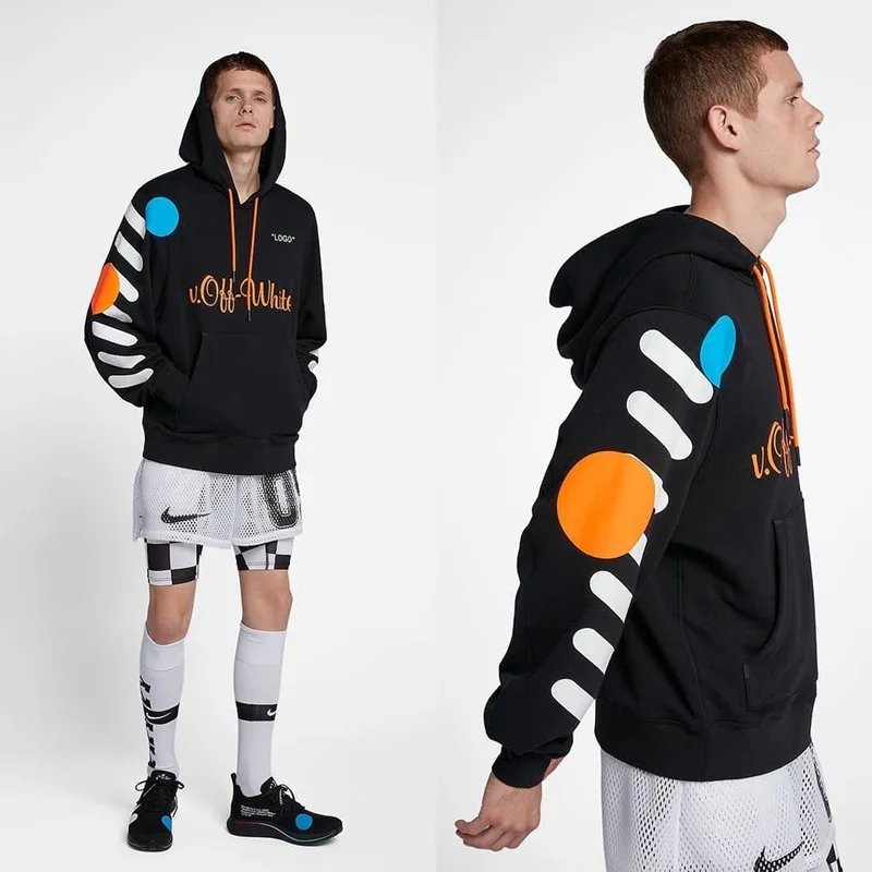 19SS OFF-WHITE C/O 33 Мужская и женская уличная толстовка с капюшоном в стиле хип-хопа с капюшоном для пары