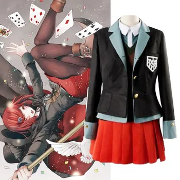 

Women Dress Anime Danganronpa Magician Yumeno Himiko Girls Uniforms Clothing Cosplay Costumes
