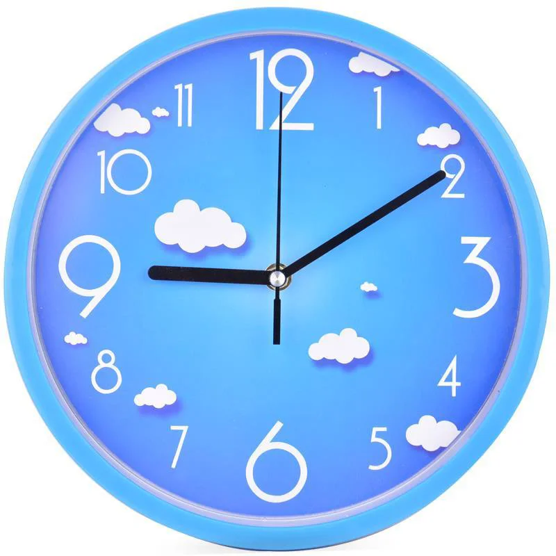 Mute Wall Clock Living Room Personality Modern Minimalist Household Quartz Round Creative Watch | Дом и сад