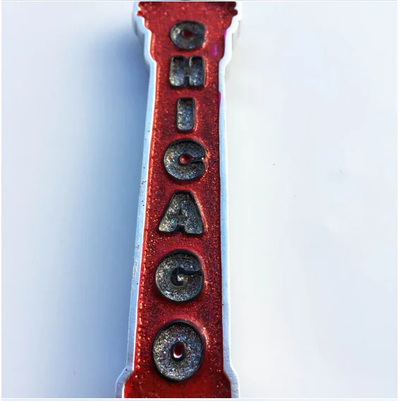 Магнит для холодильника CHICAGO дорожное сувенирное украшение кухни|Магниты на