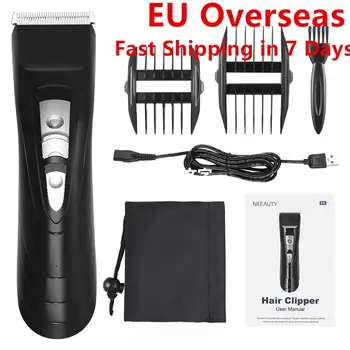 

Electric Hair Clippers Men Hair Trimmer Digital Display Shaver Silent Hair Cutting Kit For Children Adult EU Local Delivery