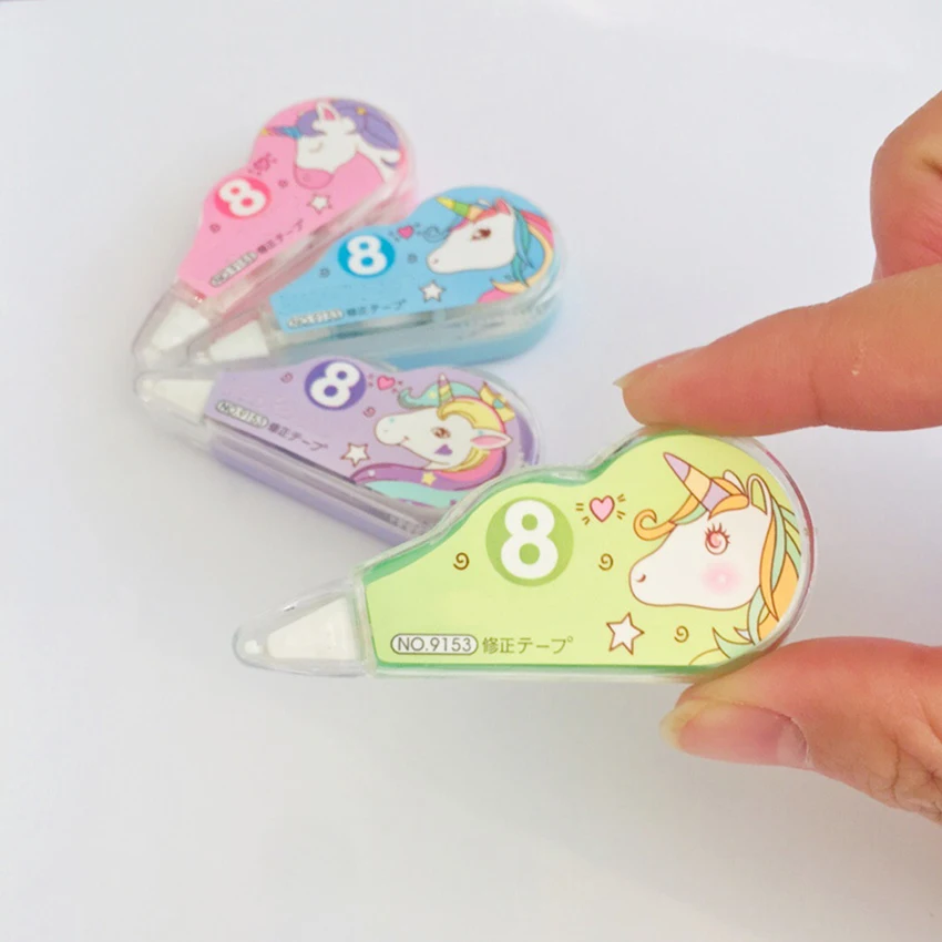 4pcs/set Kawaii cartoon Correction Tape Kids Cartoon Corrector