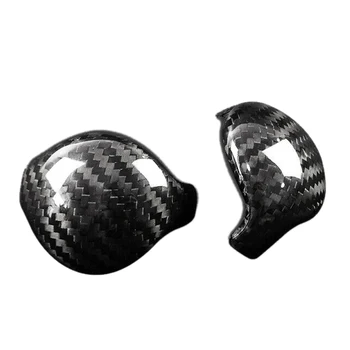 

Carbon Fiber Gear Shift Knob Cover Sticker Interior for Ford Mustang 2015-2019