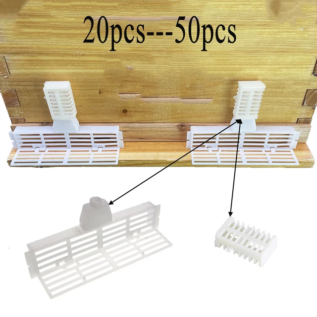 Méhészeti Készítő Szerszámok Műanyag A Királynő Méh Megakadályozza Futásgátló Méhkas Ajtó Fészek Keret Ketrec Új King Tenyésztő Farmot