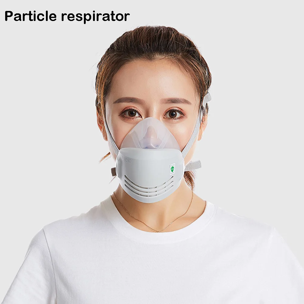 

Anti Dust Respirator Filter Gas Mask Set Chemical Anti-dust Masks Industrial Paint Spraying Protective Mask Workplace Safety