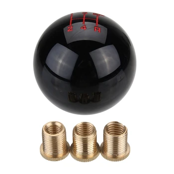 

Knob Ball Cart Shift Knob 5 Speed Shift Gear Knob Universal Shift Lever Control Knob Black