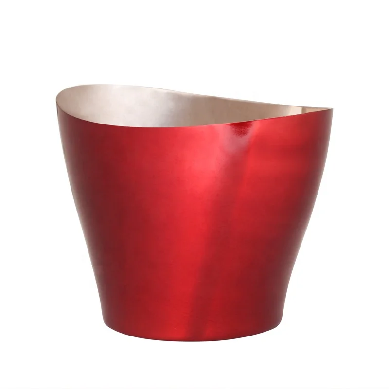 Branded Beer 5L Stainless Steel Wine Cooler Metal alcohol ice bucket