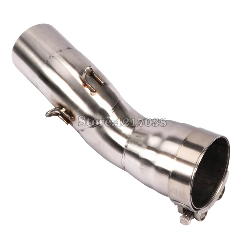 Motorcycle Exhaust Pipe Middle Link Pipe Modified Escape Moto For BMW R1200GS ADV 2013 2014 2015 2016 2017 2018 Years Slip On - Image 4