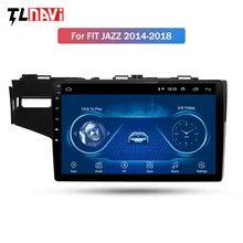 10,1 "Android 8,1 Автомобильный мультимедийный плеер для Honda Fit Jazz gps навигация 2014 2015 2016 2017 с ips экраном(China)