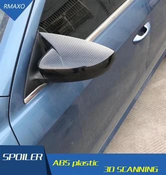 

For VW Golf 7 7.5 2014-2018 Back Mirror Covers Reversing mirror case cover Look ABS 2PCS Cover paste Side Mirror Covers