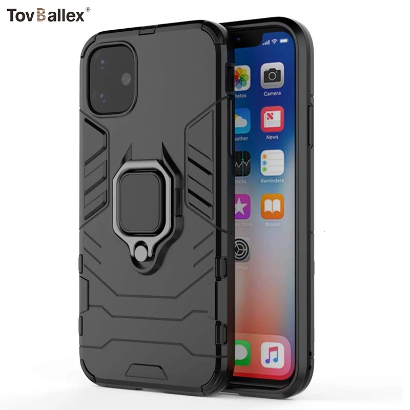 50 шт. чехол для телефона Apple iPhone 11 Pro Max XS XR X 8 7 6 6S Plus SE 5 5S 360 градусов Поворот кольцевой магнитный держатель Броня чехол