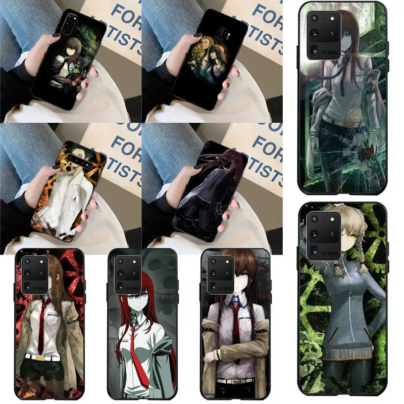 HPCHCJHM Steins Gate аниме Япония DIY Роскошный чехол для телефона Samsung S20 plus Ultra S6 S7 edge S8 S9 S10