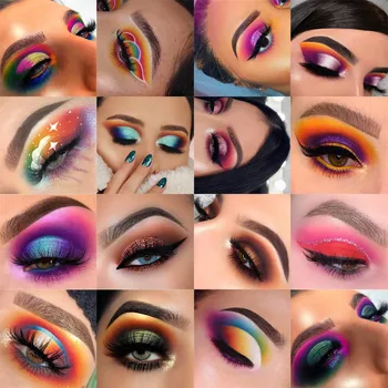 

New upgrade 71 color matte eyeshadow ladies durable waterproof pearlescent eye shadow palette easy to apply blush makeup