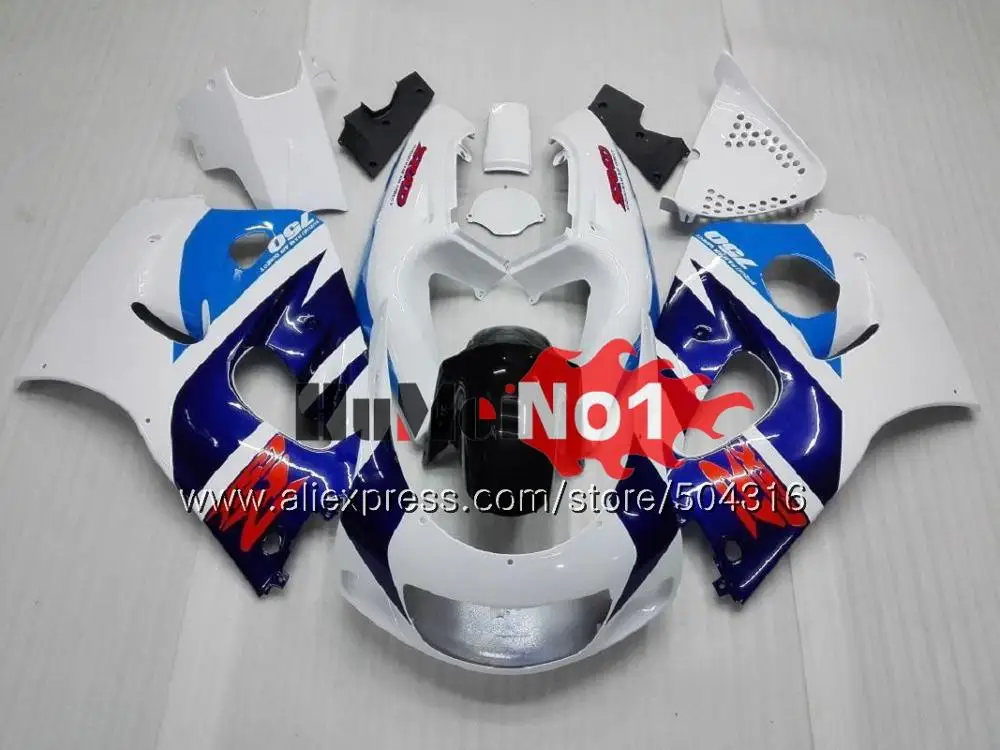 Корпус для SUZUKI SRAD GSX-R600 1996 1997 1998 1999 2000 11MC. 71 фабрика красная GSXR750 GSXR 750 600 GSXR600 96 97 98 99 00 обтекателя - Цвет: No. 8