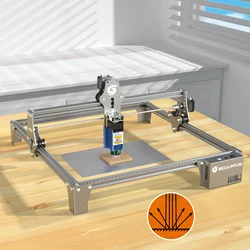 Sculptpfun – graveur Laser S6 Pro 60W CNC de bureau, Machine de découpe avec zone de gravure 410x420 