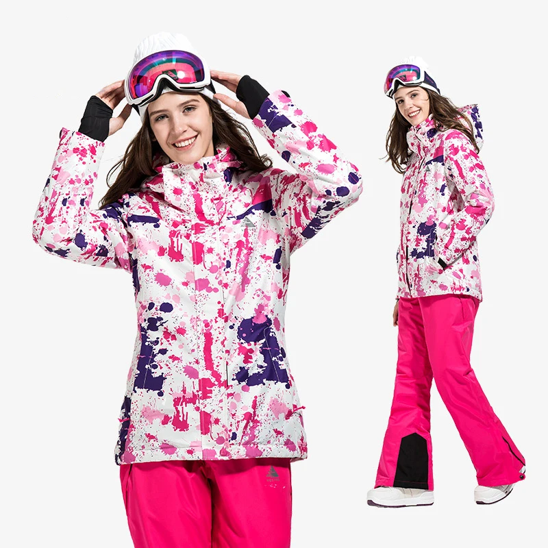 Женская зимняя спортивная куртка для сноуборда 2019 водонепроницаемый лыжный