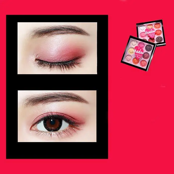Палитра теней для век beauty Eye Shadow Palette текстура теней для век мягкая и гладкая. Для женщин набор кисточек для макияжа