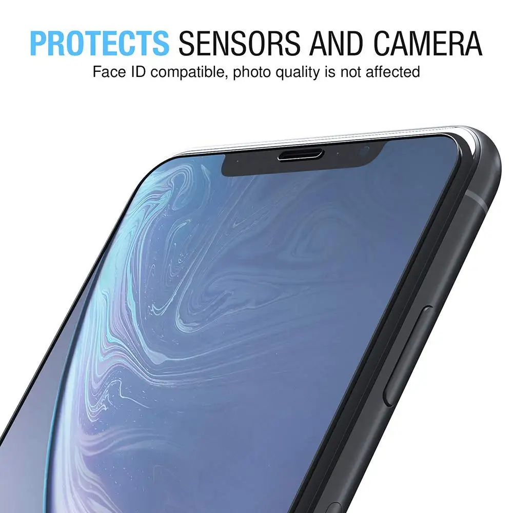 Защитная пленка из закаленного стекла для iphone XR 6 7 5 S SE 5s 6s 8 Plus X XS Max