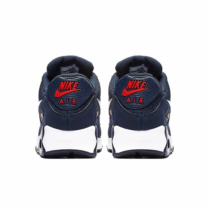 Оригинальные подлинные мужские кроссовки для бега NIKE AIR MAX 90, незаменимые спортивные уличные кроссовки, спортивная Дизайнерская обувь, 325213-131