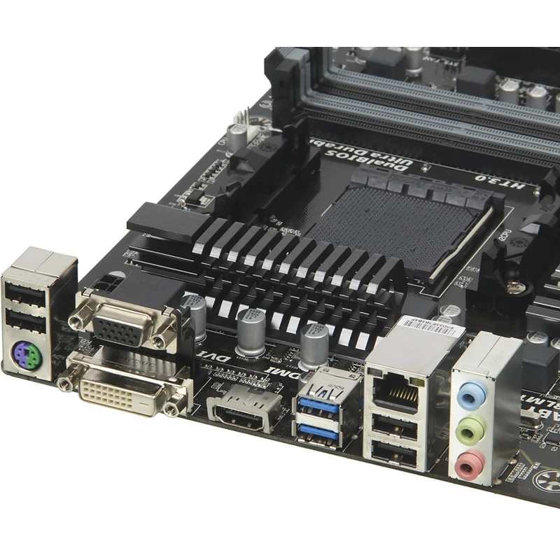Материнская плата Gigabyte GA-78LMT-USB3 R2 Soc-AM3+ AMD 760G 4xDDR3 mATX AC`97 8ch(7.1) GbLAN RAID