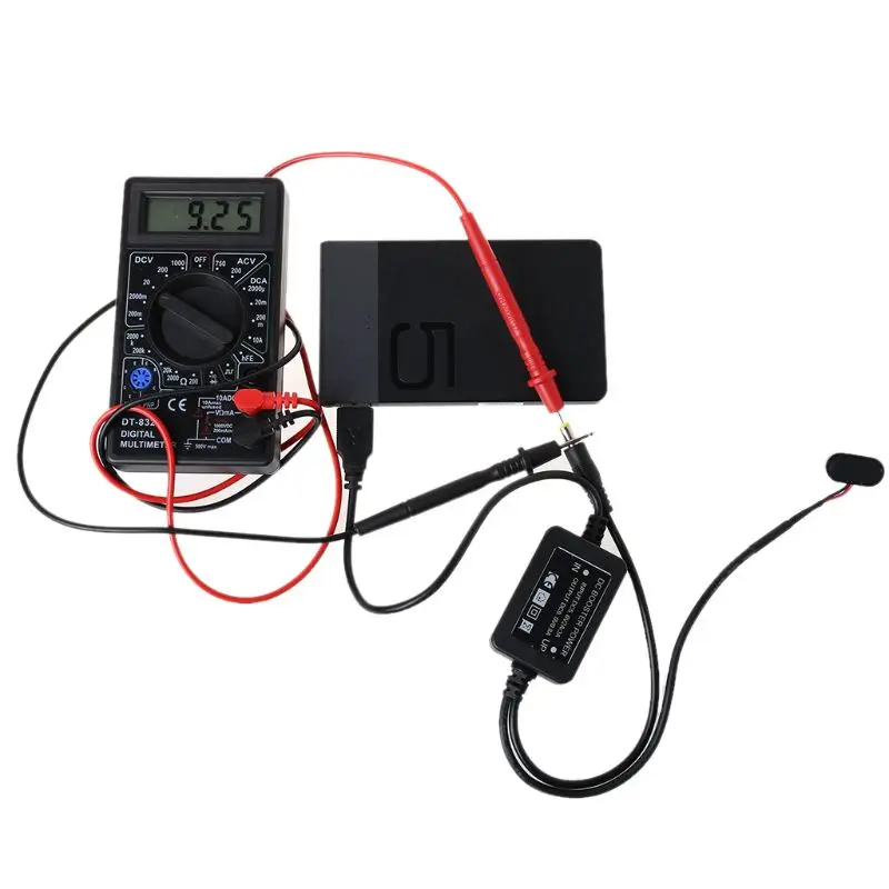 9 в батарея Eliminator USB 5 в Boost до 9 в кабель для мультиметра микрофона роутера
