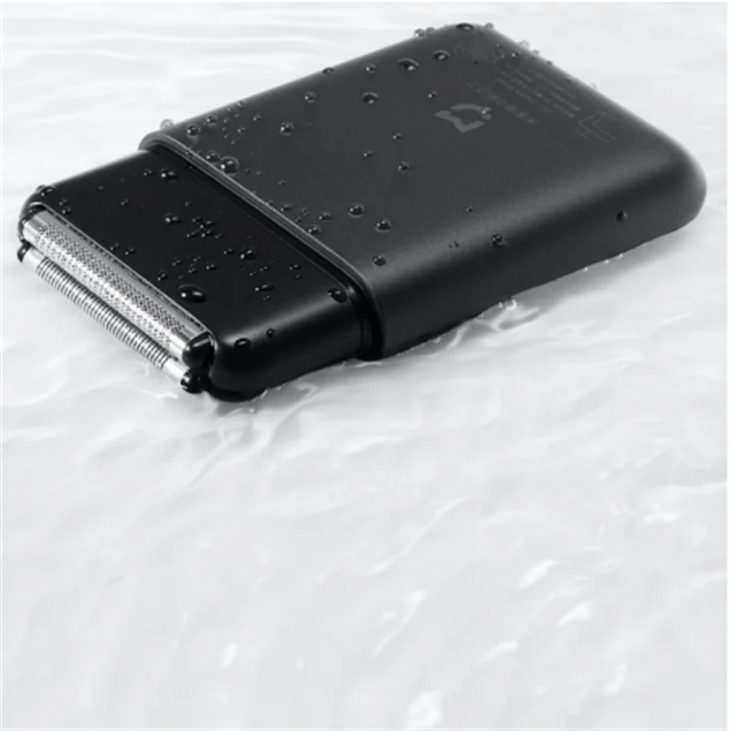 Новейший Xiaomi Mijia водонепроницаемый портативный мини электробритва с возвратно-поступательным двойным лезвием USB Перезаряжаемый
