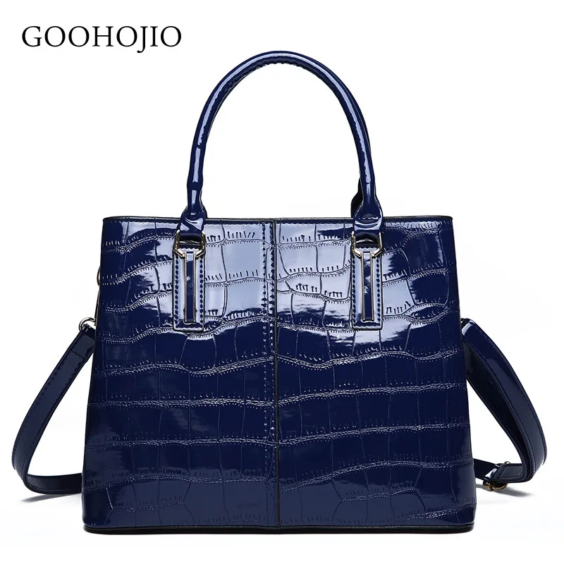 

New Fashion Alligator Crocodile Leather Women Handbags Female Shoulder Bag Crossbody Messenger Bags for Girls Evening Bag Purse