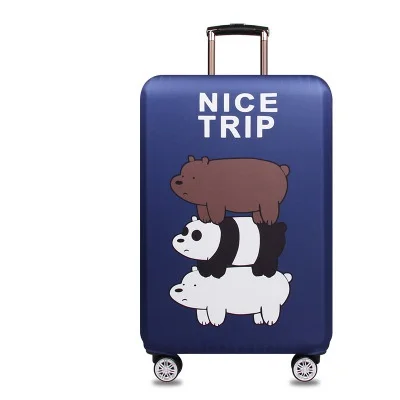 Case for a suitcase travelkin nice trip We Bare Bears size L | Багаж и сумки
