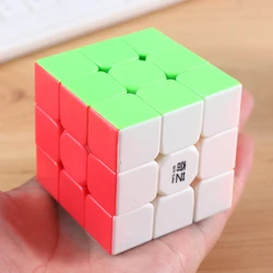 Mais novo 2021 qiyi guerreiro w 3x3x3 cubo mágico guerreiros profissionais 3x3 cubos de velocidade quebra cabeça cubo magico brinquedos educativos crianças