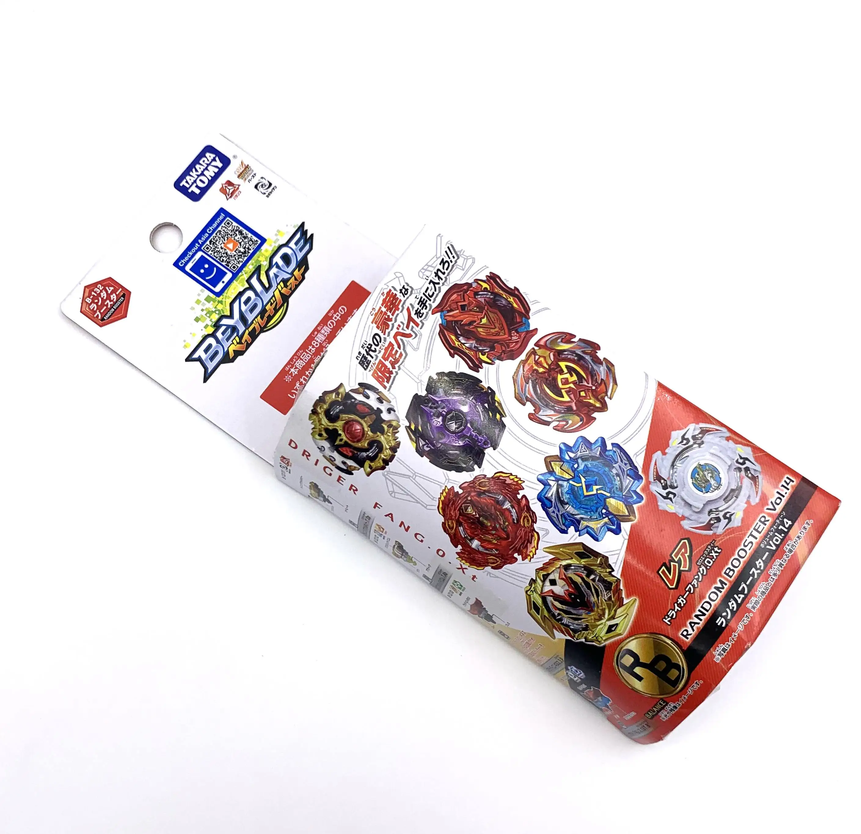 Takara Tomy бесплатная доставка в наличии оригинальный Beyblade взрыв случайный Booster Vol.14