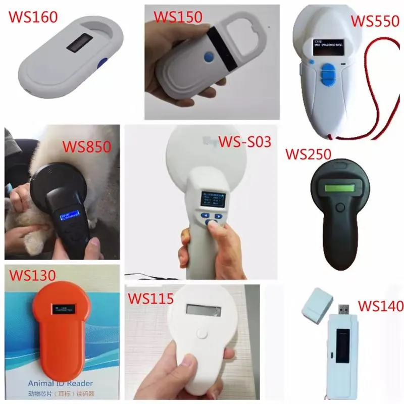 vets Rechargeable battery power USB FDX B ID64 ear tag small mini RFID font b pets