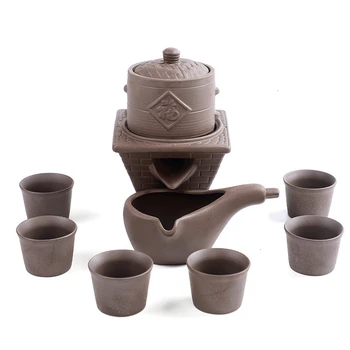 

Household Half Fully Automatic Stone Dawdler Kung Fu Tea Have Teacup Tea Pot Infusion Of Tea Cup