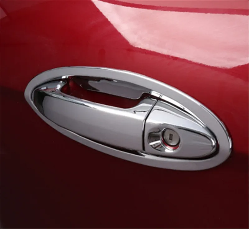 Car styling 2013 2018 for Ford Ecosport high quality ABS Chrome Door