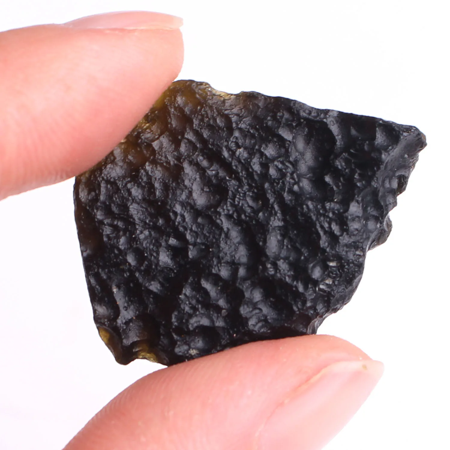 1 шт. натуральный черный метеорит Индокитайский Tektite камень с подвеской