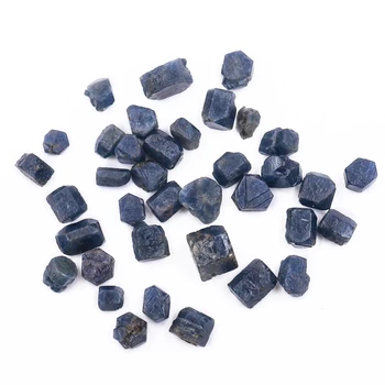

100g Natural Stone Crystal Raw Sapphire Stones Ore Specimen Decoration Crafts Home Decor Fountain Decor Stone Wholesale