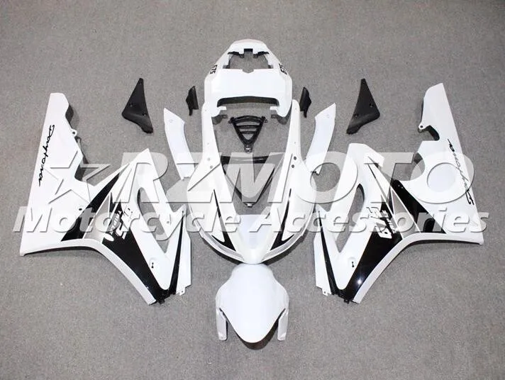 4 подарки инжектор ABS мотоцикл обтекатели комплект подходит для Triumph Daytona 675R 675 2009 2010 2011 2012 09 10 11 12 черный белый