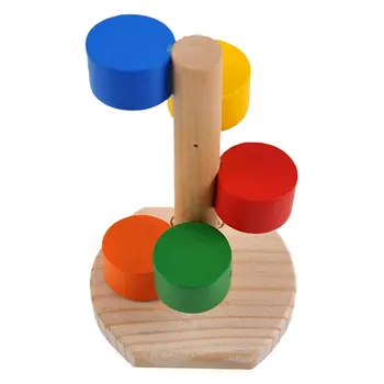 

Pet Ladder Stand Wooden Climbing Toy Solid Playing Accessories Products for Hamster Squirrel Pig Toy
