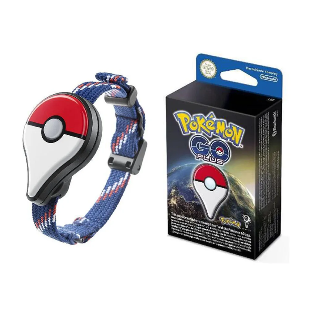 Hot Products! Genuine Pokemon GO Plus Bracelet Pocket Auto Catch Bluetooth Charging Band Switch Automatic Capturer Fantasy Figurines Toys