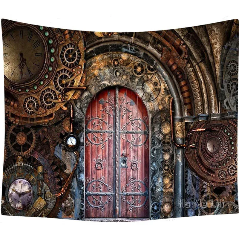 

Украшение ржавая машина настенные гобелены для гостиной спальни Декор ретро культура вечевечерние НКА баннер